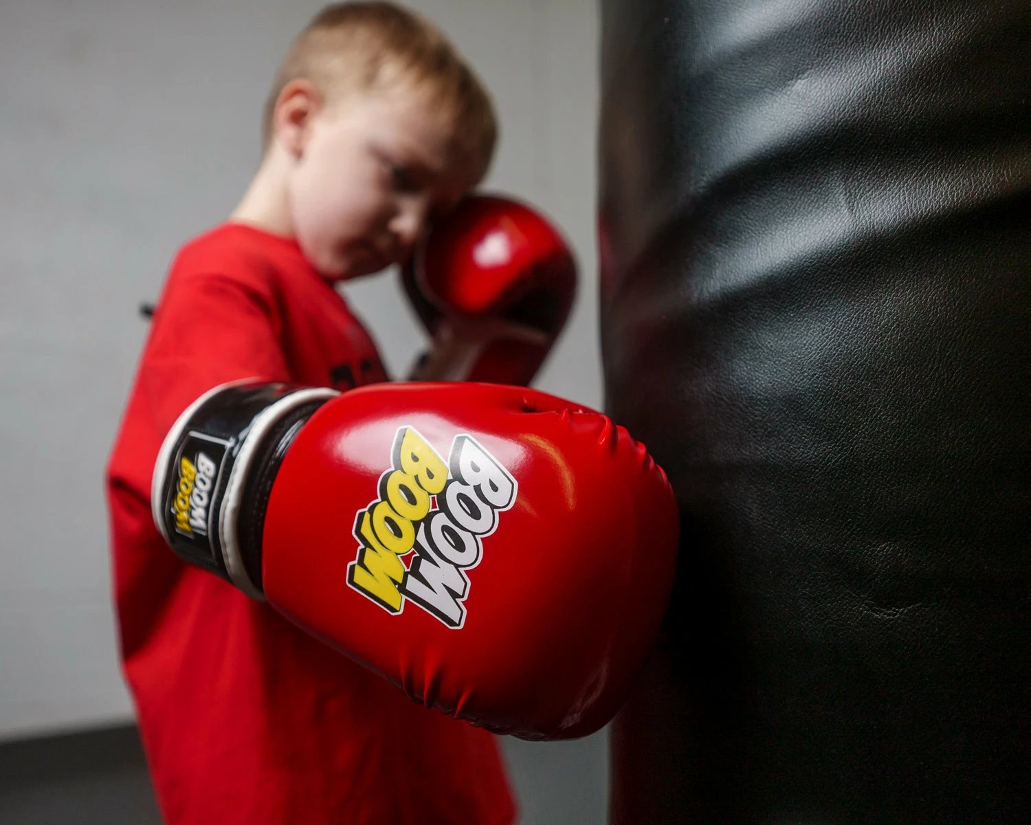 BOOM BOOM Boxing Striker Youth Boxing Gloves - Image 9