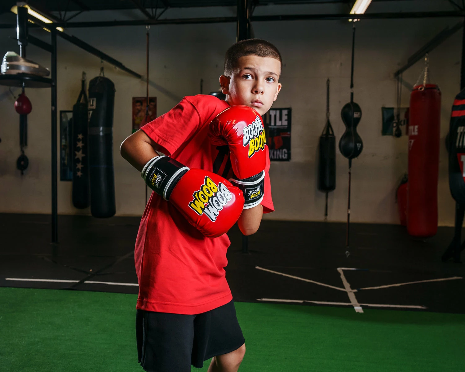 BOOM BOOM Boxing Striker Youth Boxing Gloves - Image 15