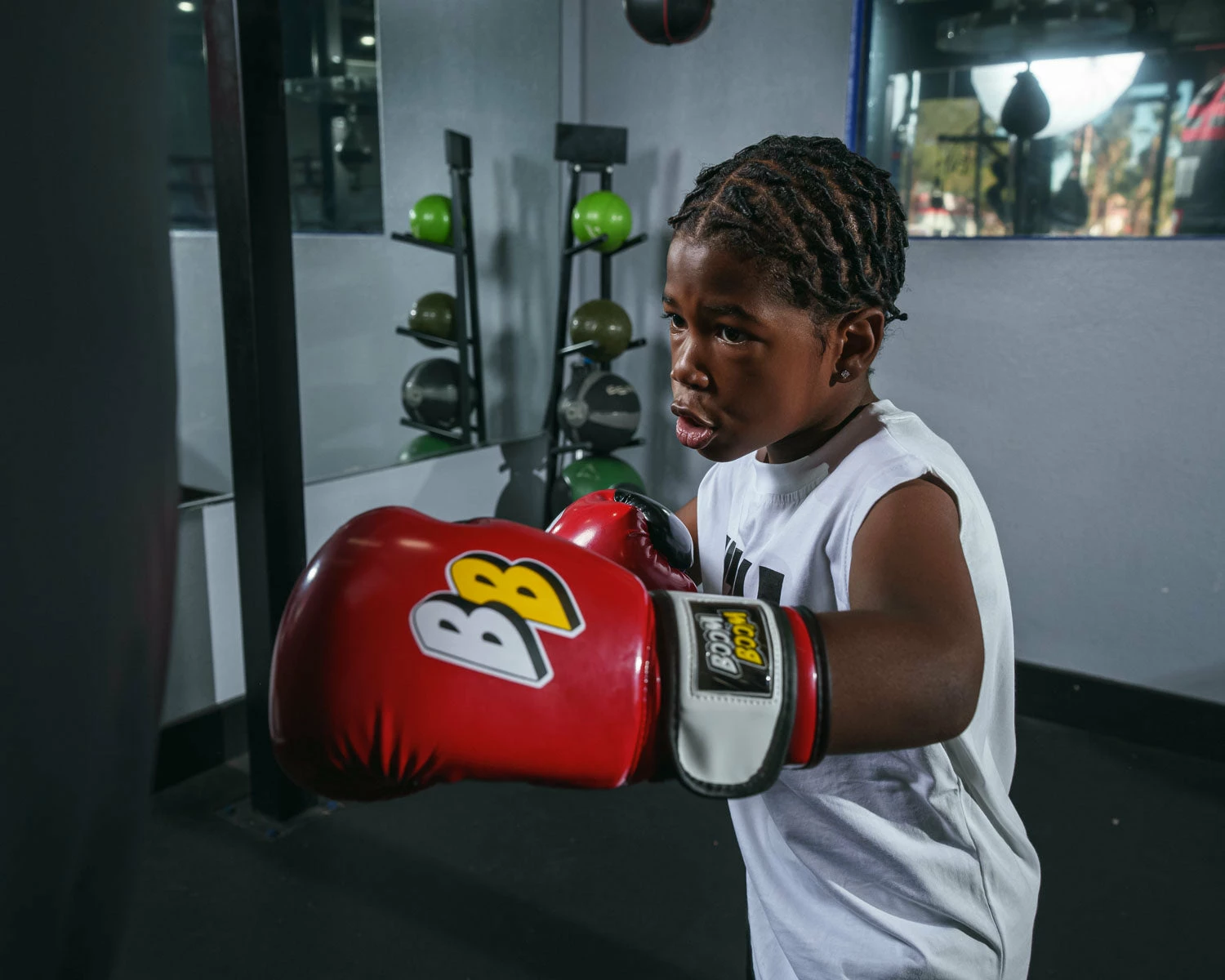 BOOM BOOM Boxing Silencer Youth Bag Gloves - Image 15