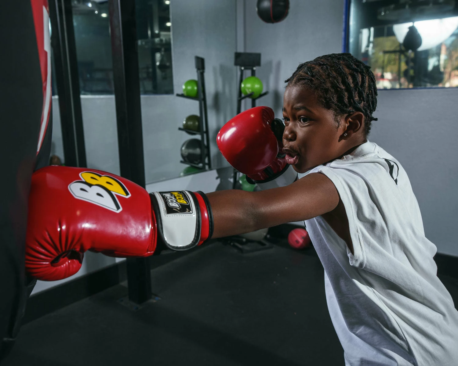 BOOM BOOM Boxing Silencer Youth Bag Gloves - Image 16