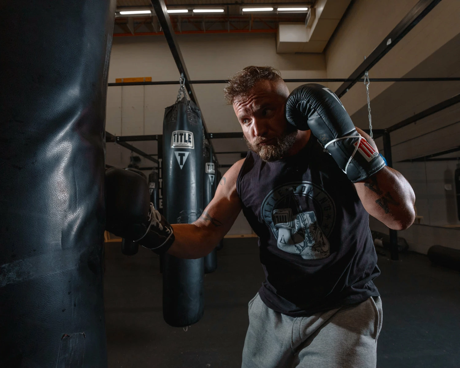 TITLE Classic Leather Lace Training Gloves 2.0 - Image 8