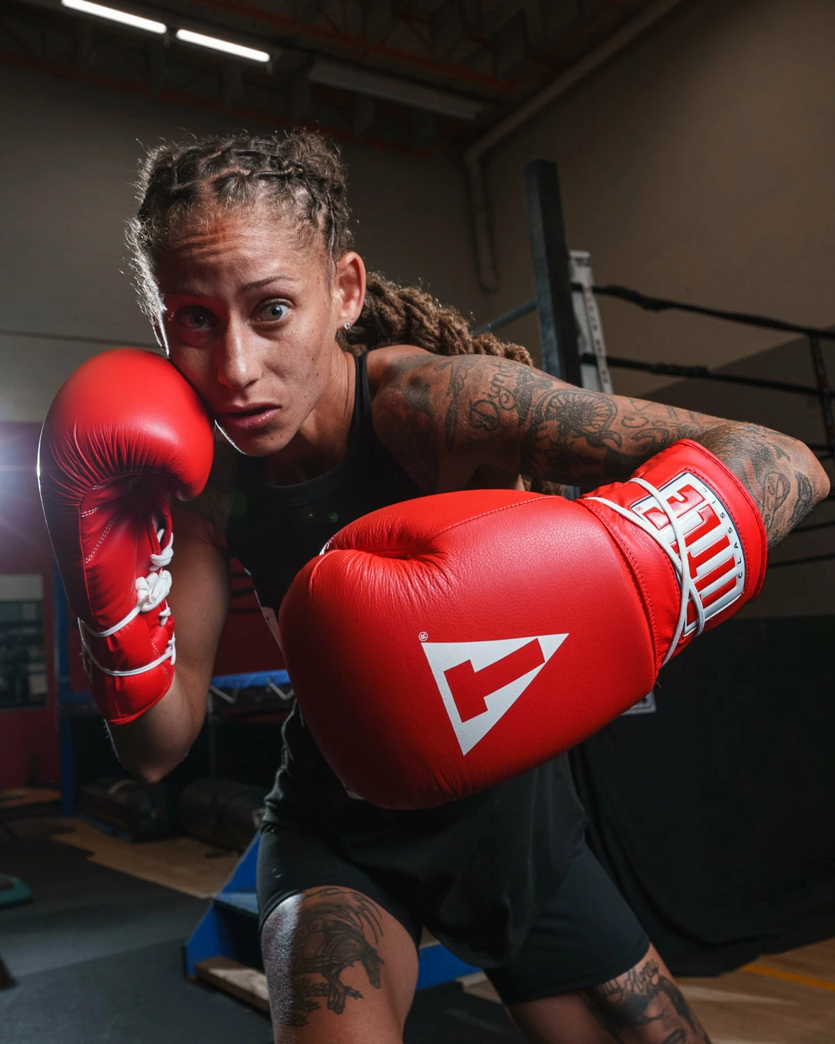 TITLE Classic Leather Lace Training Gloves 2.0 - Image 18