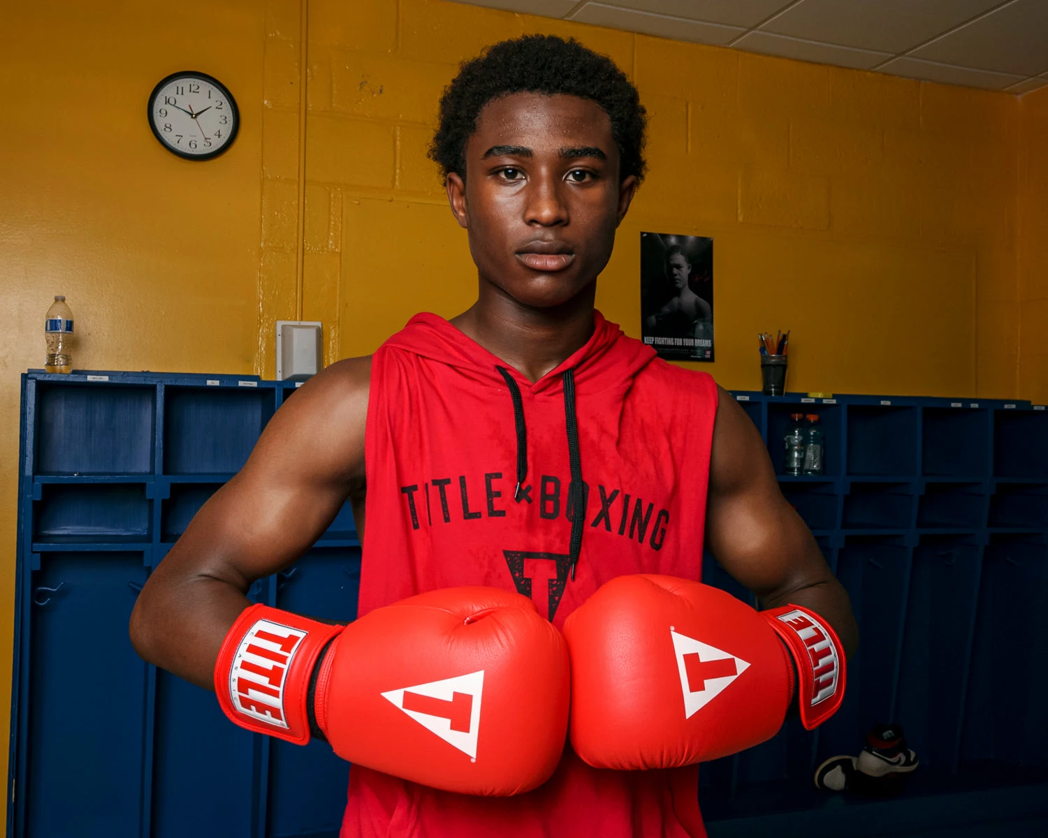 TITLE Classic Leather Elastic Training Gloves 2.0 - Image 20