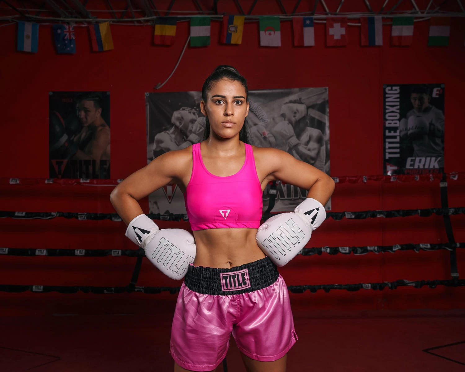 TITLE Boxing Pro Compression Ascent Sports Bra - Image 7