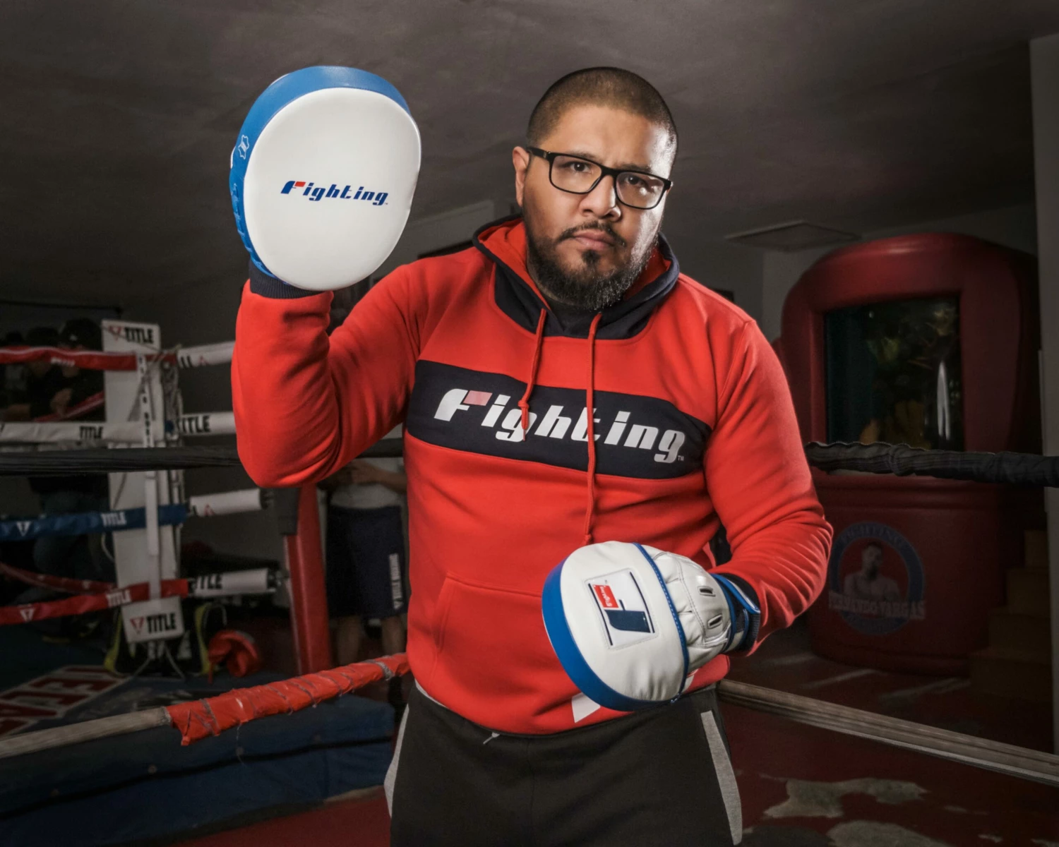 Fighting Freedom Leather Focus Mitts - Image 16