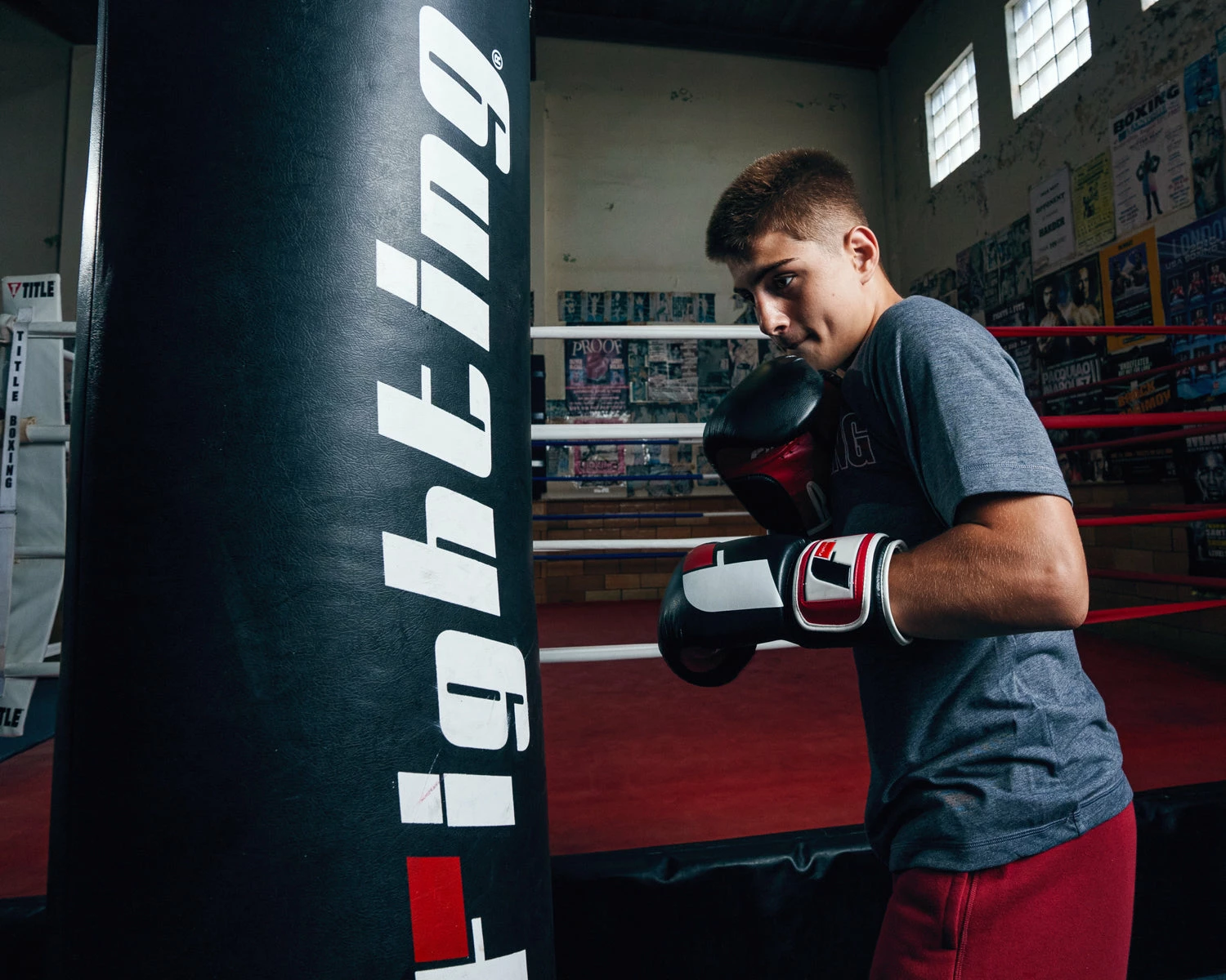 Fighting Big Logo Bag Gloves - Image 10