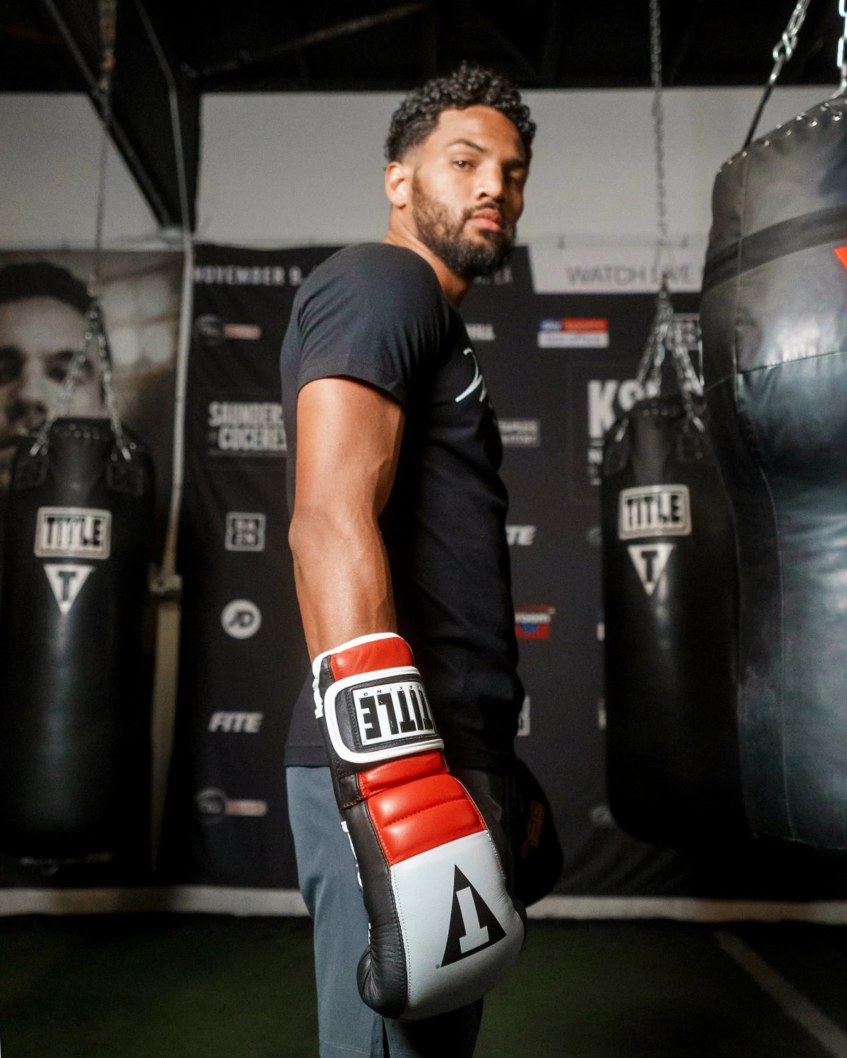 TITLE Boxing Gel Rush Bag Gloves - Image 14