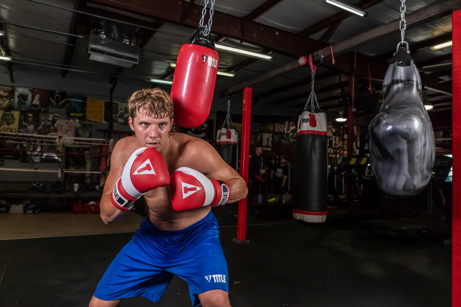 TITLE Boxing Gel Suspense Training Gloves - Image 20