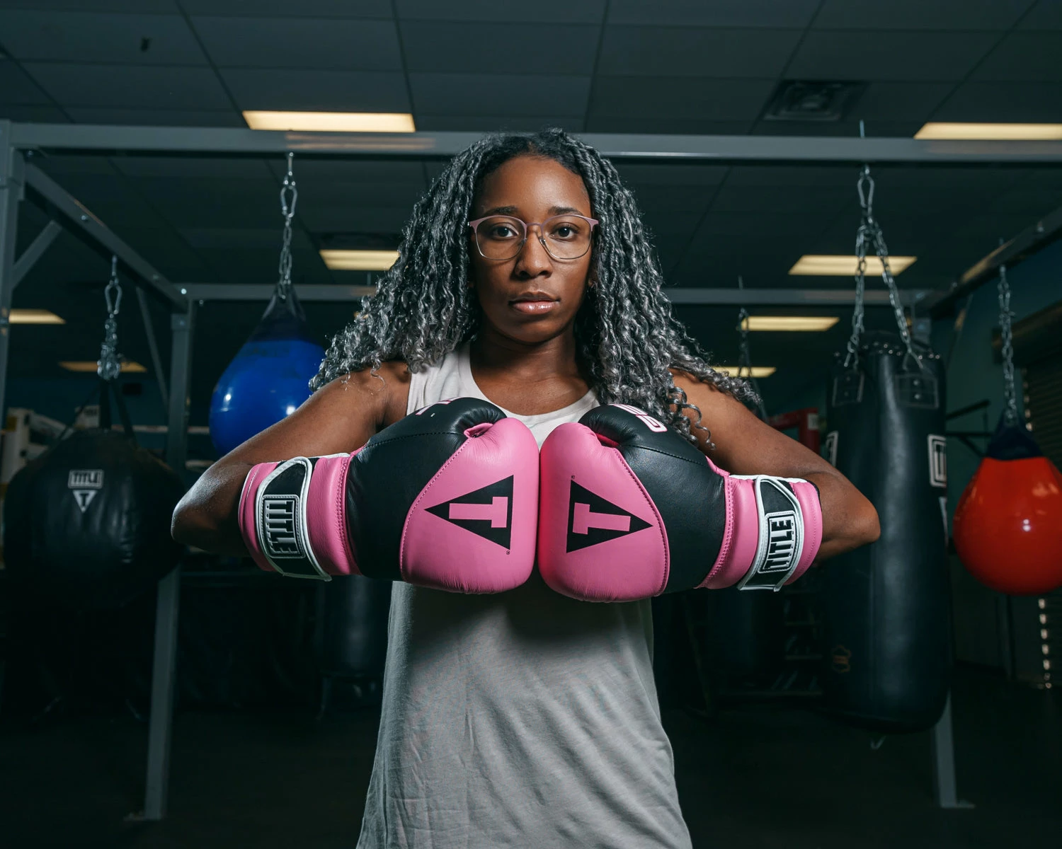 TITLE Boxing Gel Suspense Training Gloves - Image 17