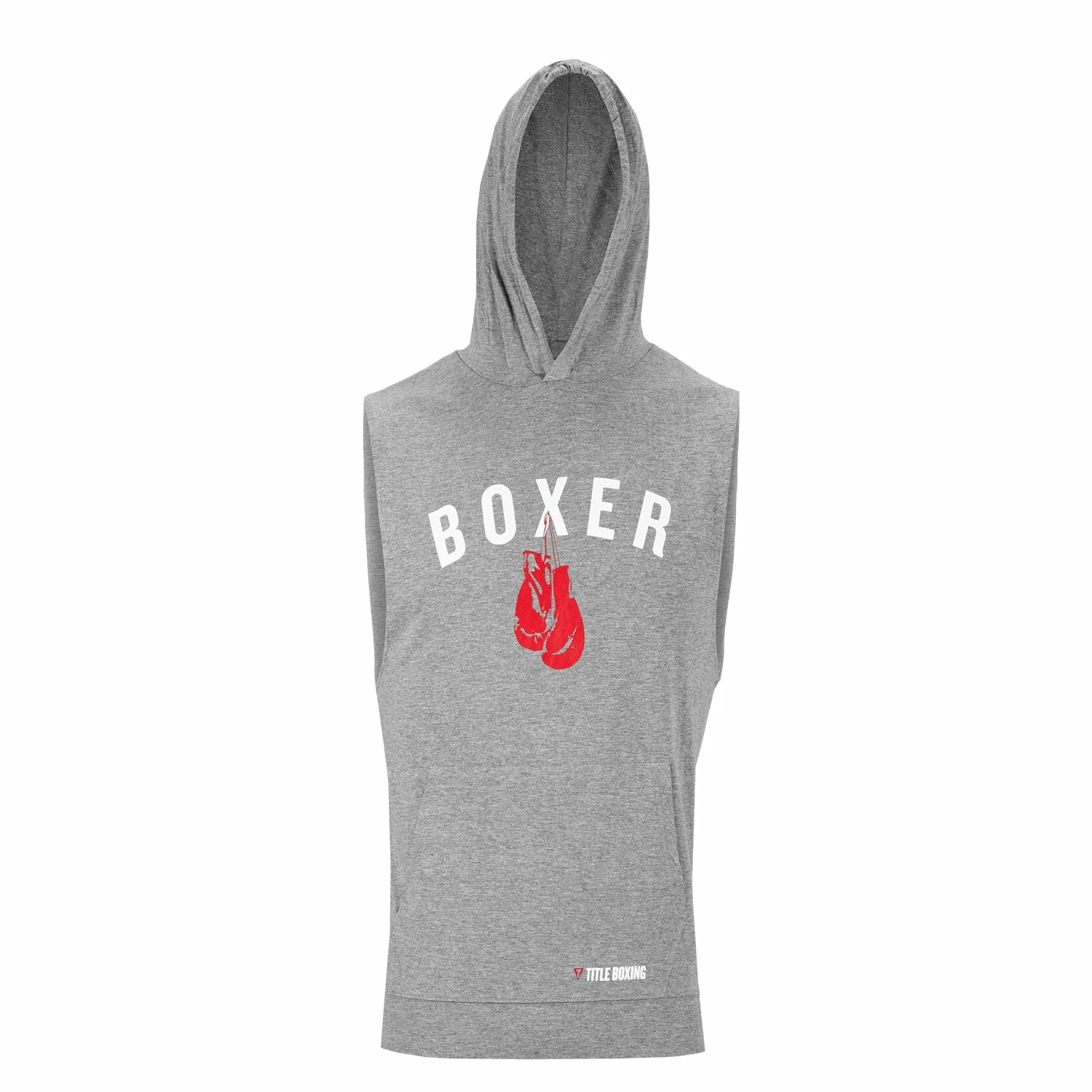 TITLE Boxing Boxer Muscle Hoodie Tee - Image 3