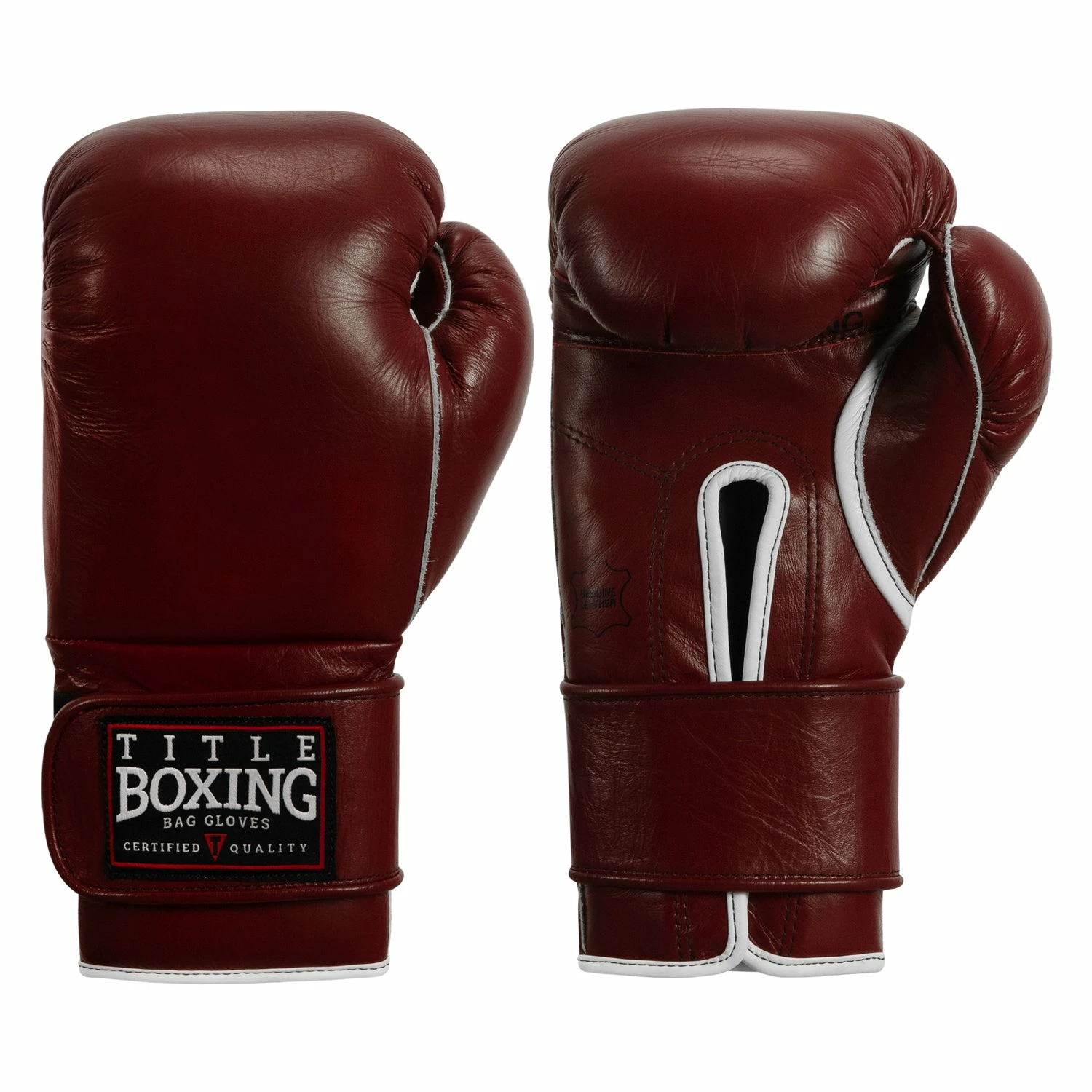 TITLE Boxing Old School Leather Bag Gloves 2.0 - Image 10