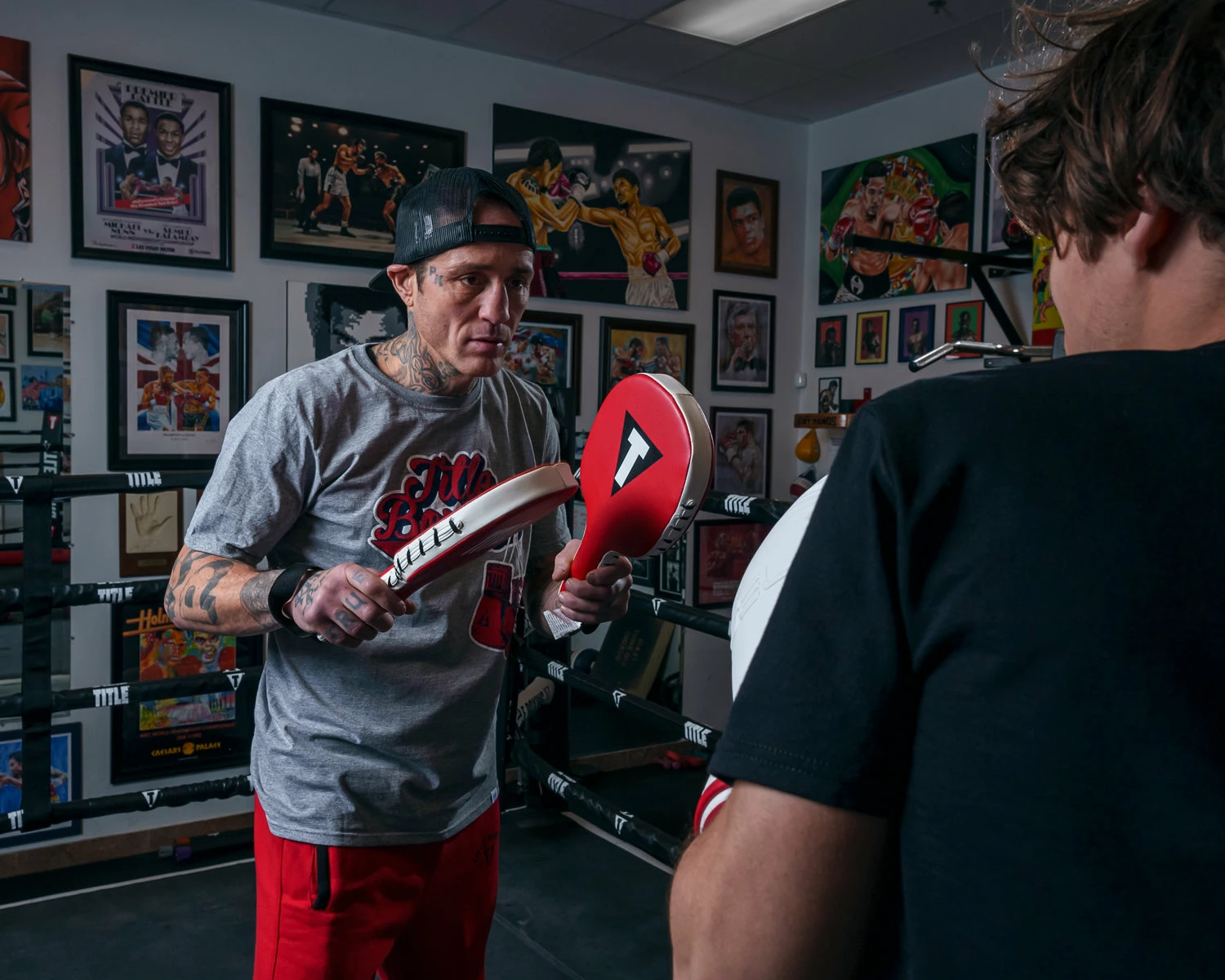 TITLE Boxing Punch Training Paddles - Image 8