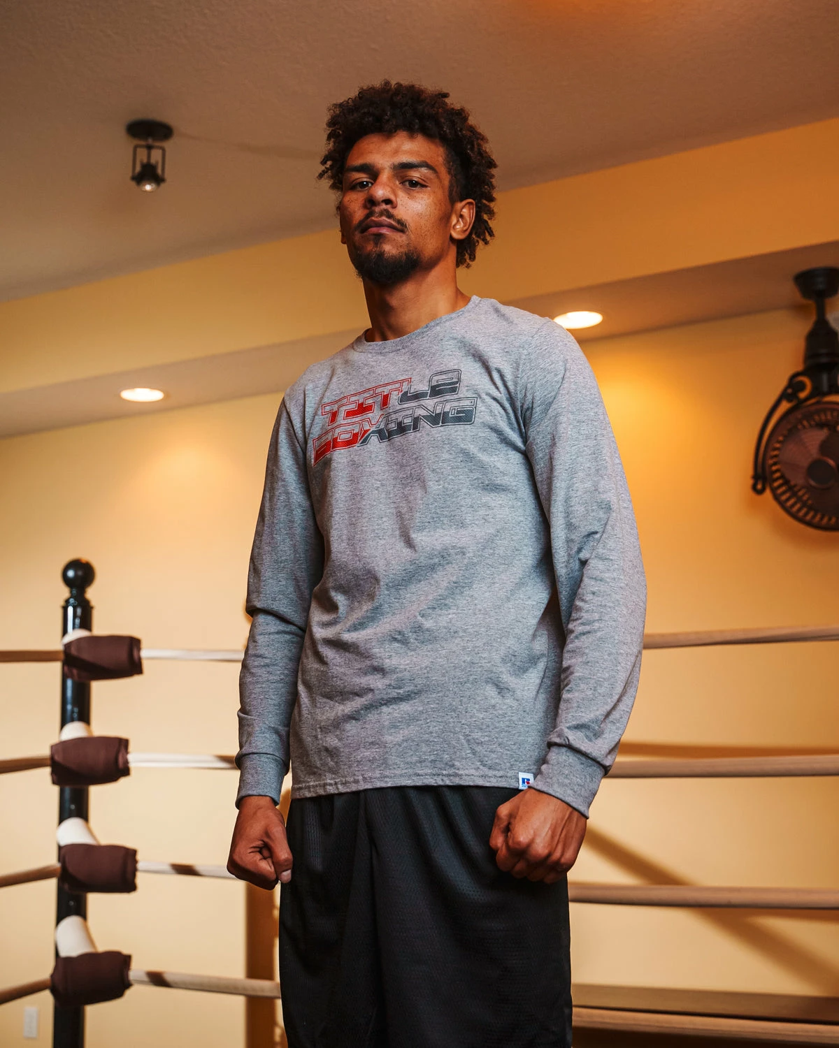 TITLE Boxing Split Label Performance Long Sleeve Tee - Image 5