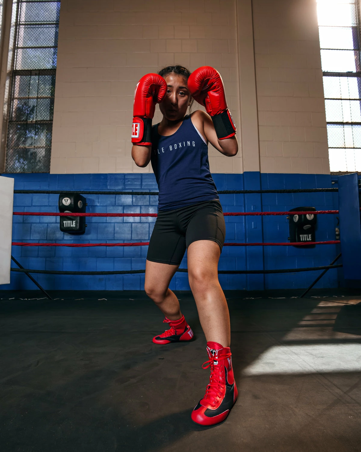 TITLE Boxing Speed-Flex Encore Mid-Top Shoes - Image 2