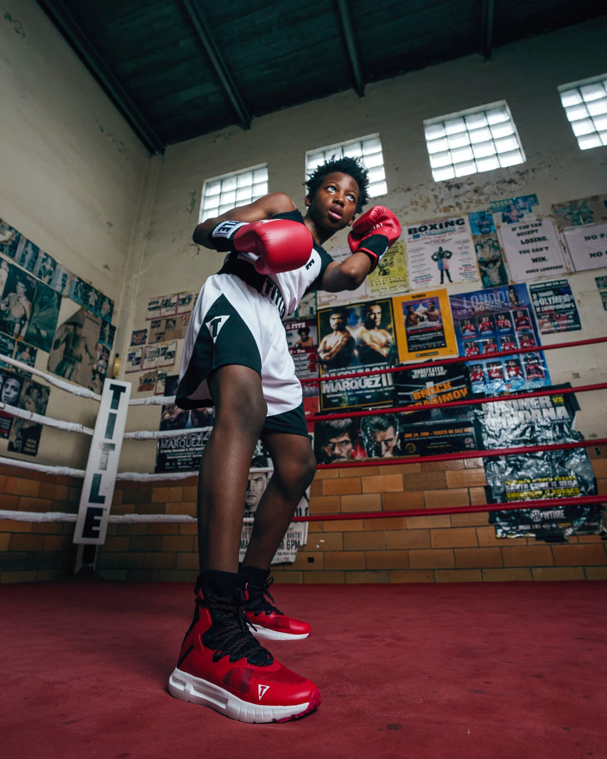 TITLE Boxing High Point Boxing Shoes - Image 20