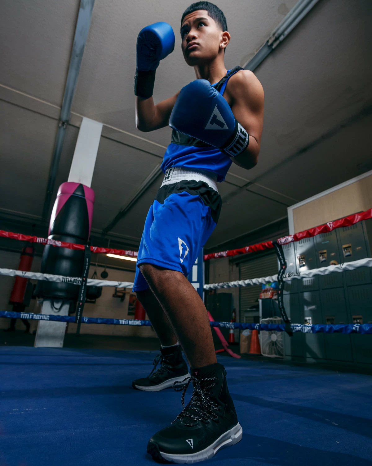 TITLE Boxing High Point Boxing Shoes - Image 2