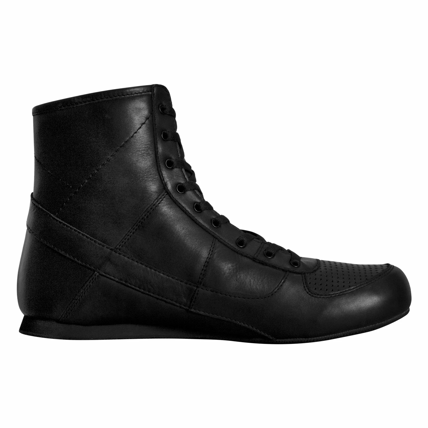 TITLE Boxing Old School Leather Boxing Shoes - Image 3