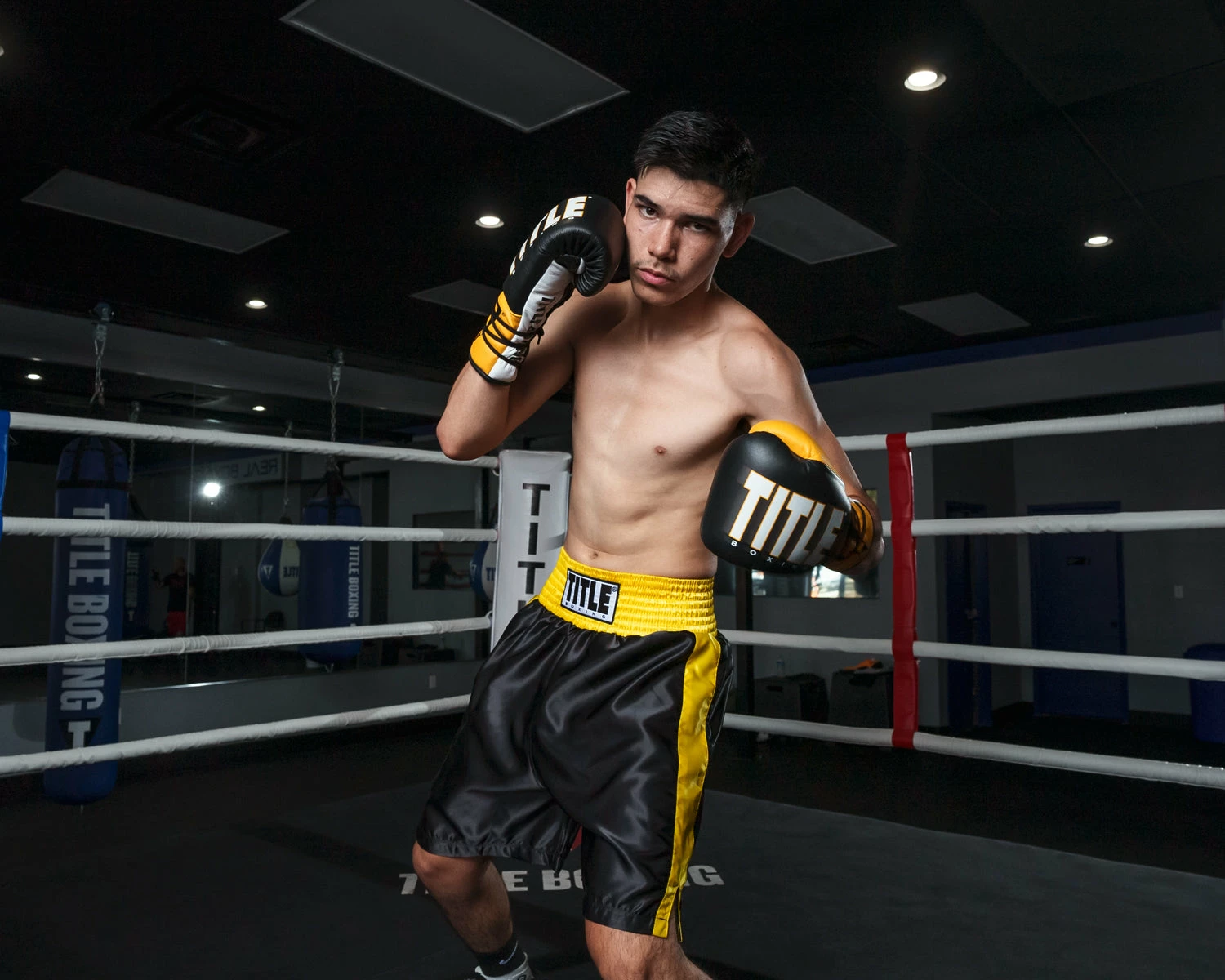 TITLE Boxing Edge Boxing Trunks - Image 4