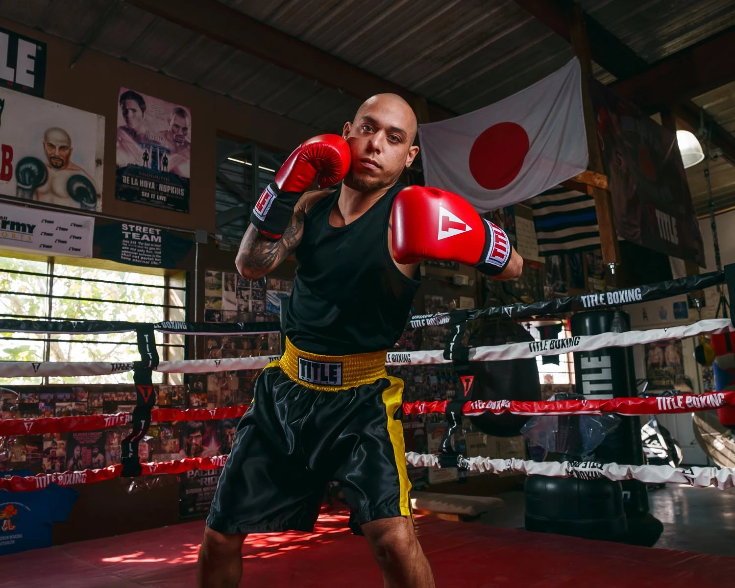 TITLE Boxing Edge Boxing Trunks - Image 5