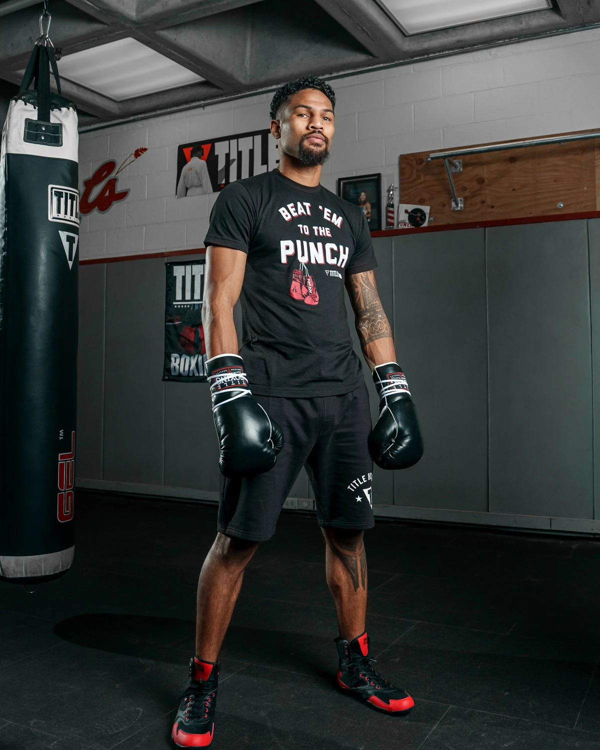 TITLE Boxing Beat Em To The Punch Tee - Image 4