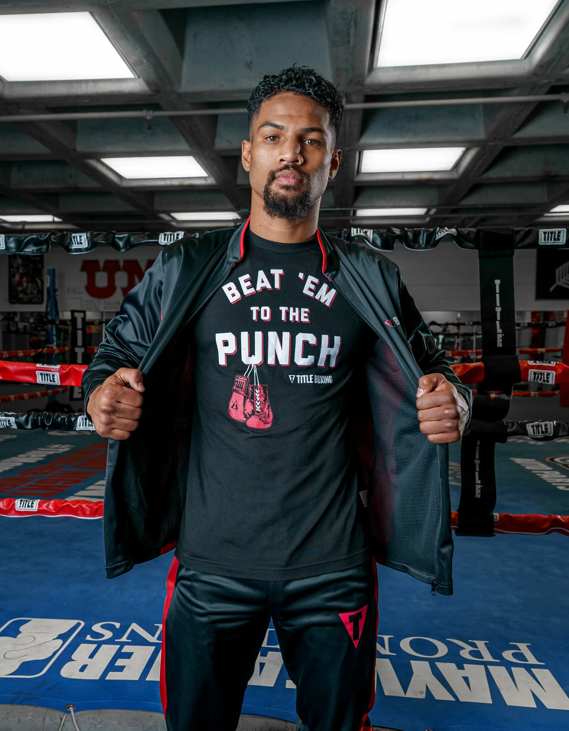 TITLE Boxing Beat Em To The Punch Tee - Image 2