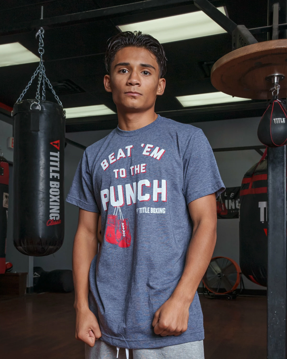 TITLE Boxing Beat Em To The Punch Tee - Image 6