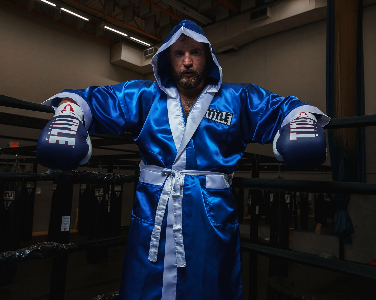 TITLE Boxing Pro Full Length Robe 3.0 - Image 17