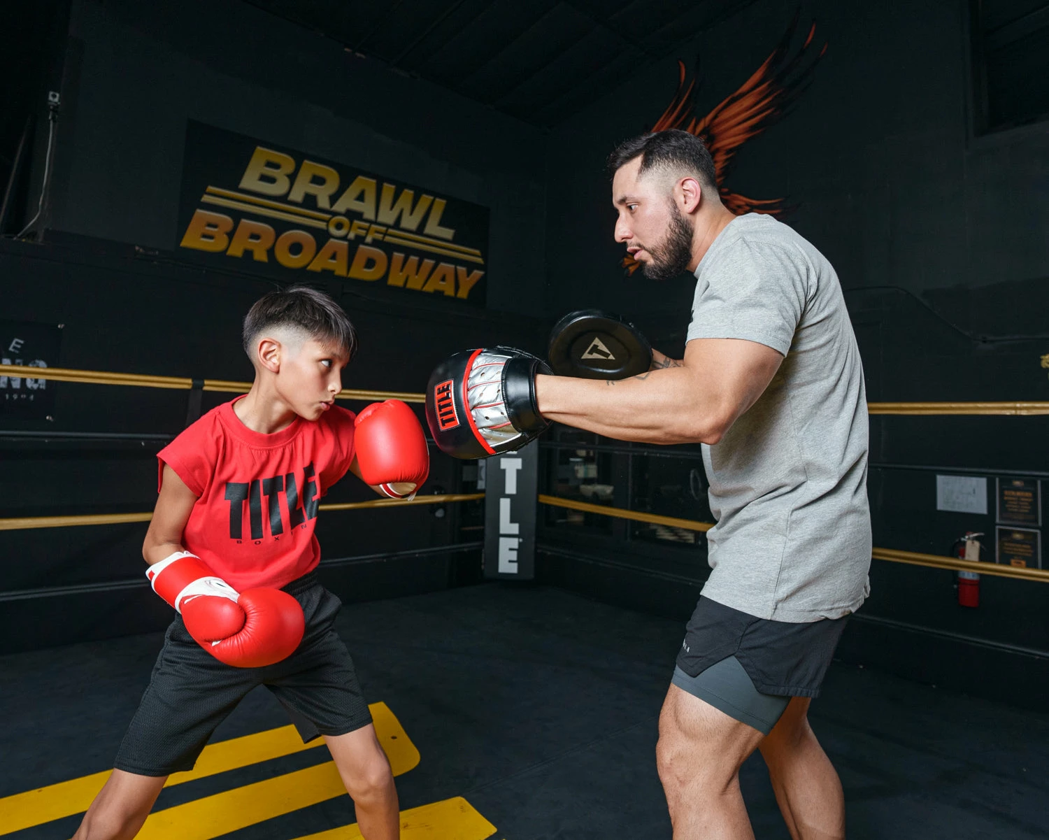 TITLE Boxing Valiant Micro Mitts - Image 2