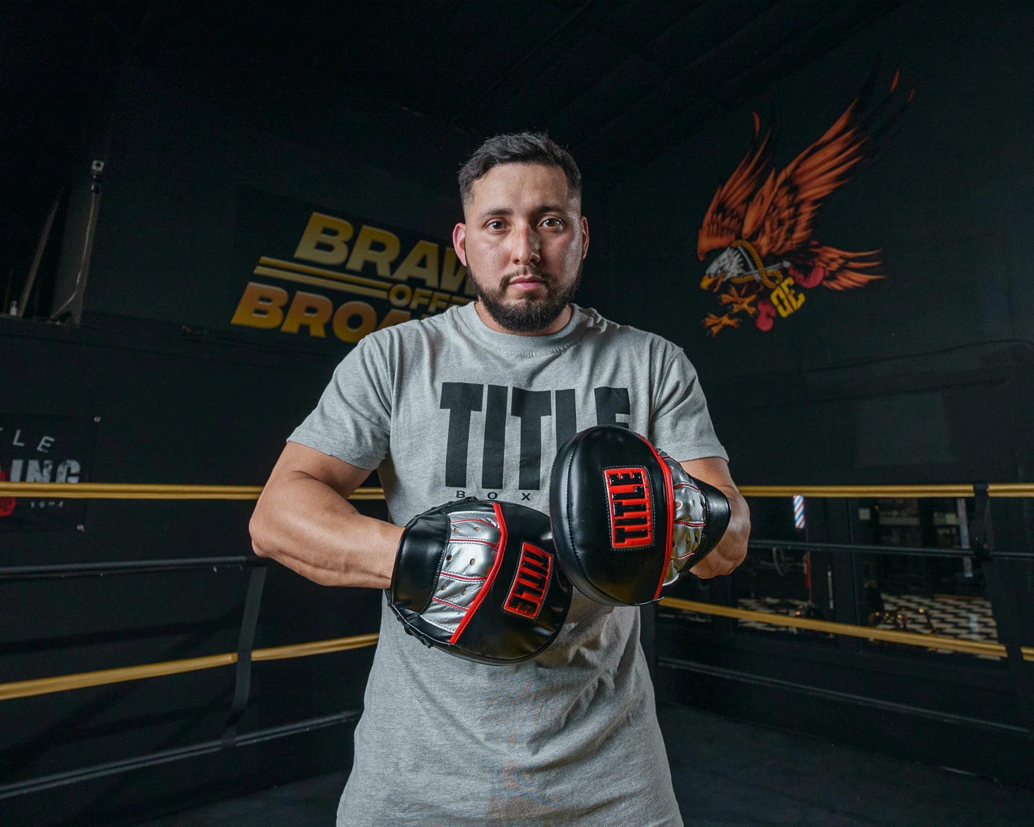 TITLE Boxing Valiant Micro Mitts - Image 7