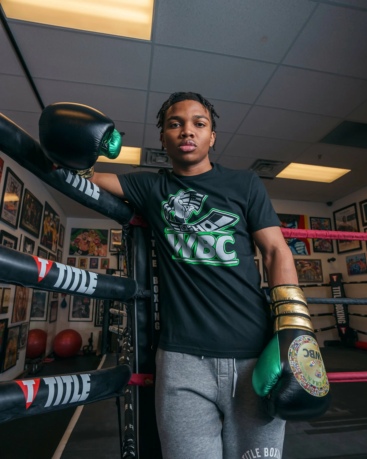 WBC By TITLE Boxing Flag Tee - Image 2