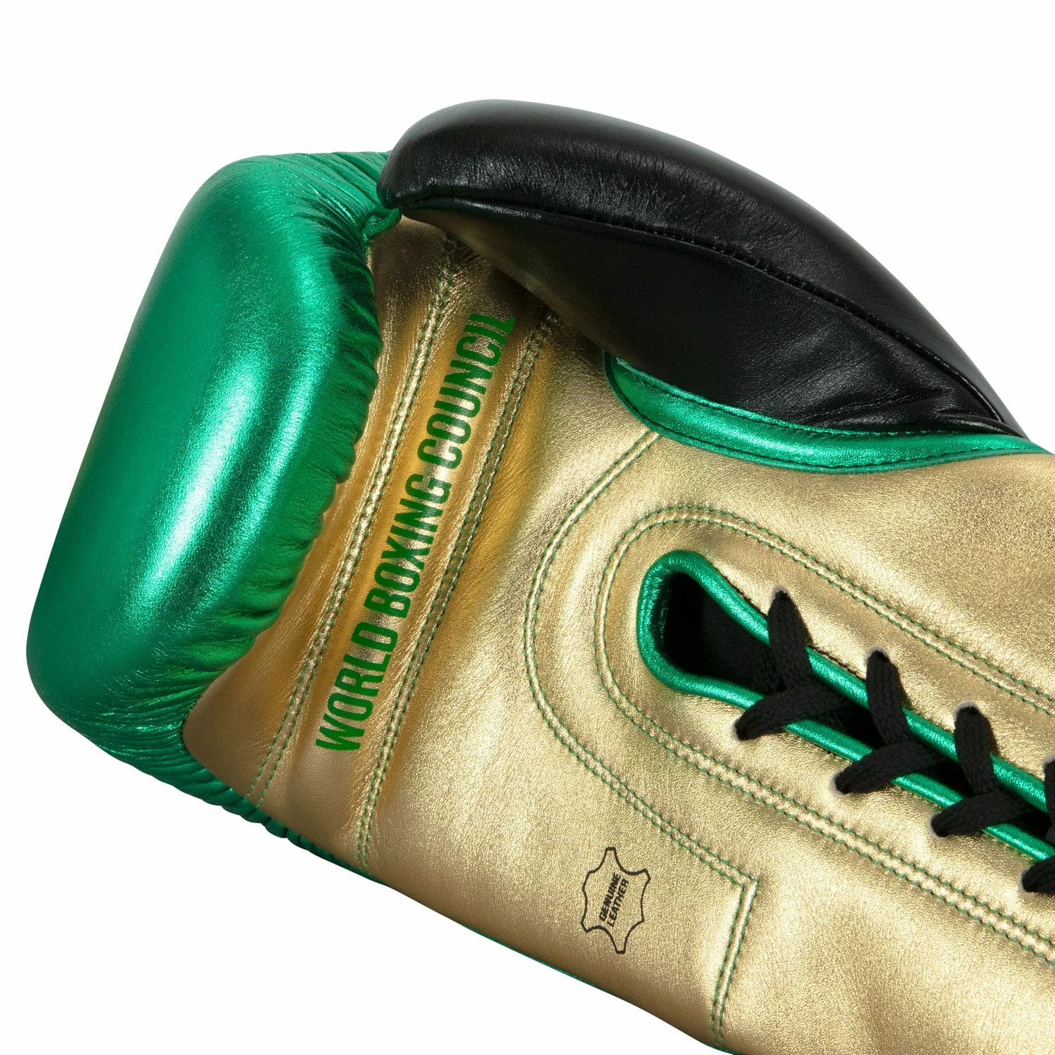 WBC By TITLE Boxing Green Belt Sparring Gloves - Image 15