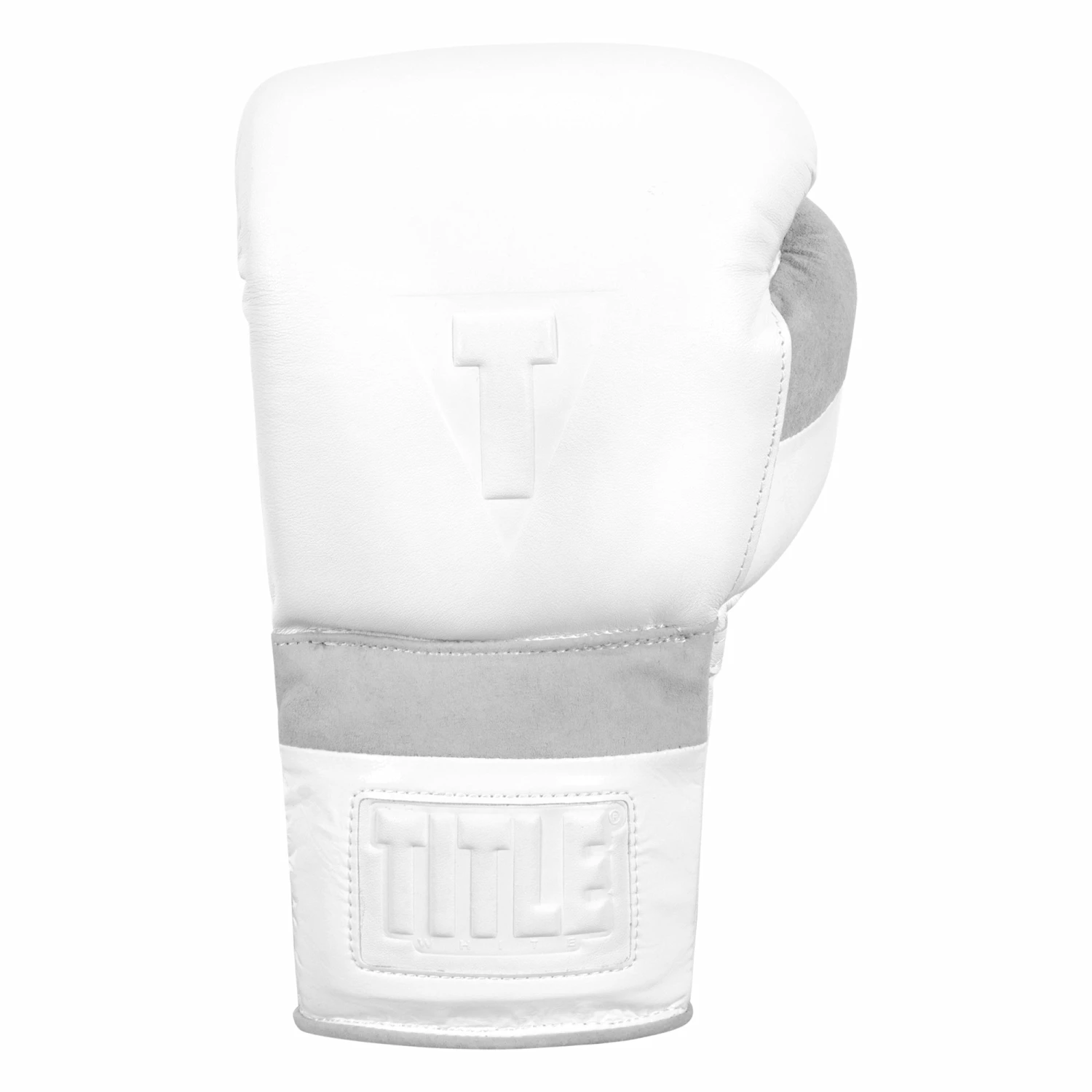 TITLE White Boxing Lace Sparring Gloves 2.0 - Image 4