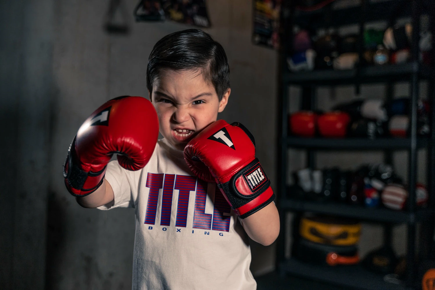 TITLE Boxing Youth Bag Gloves - Image 8