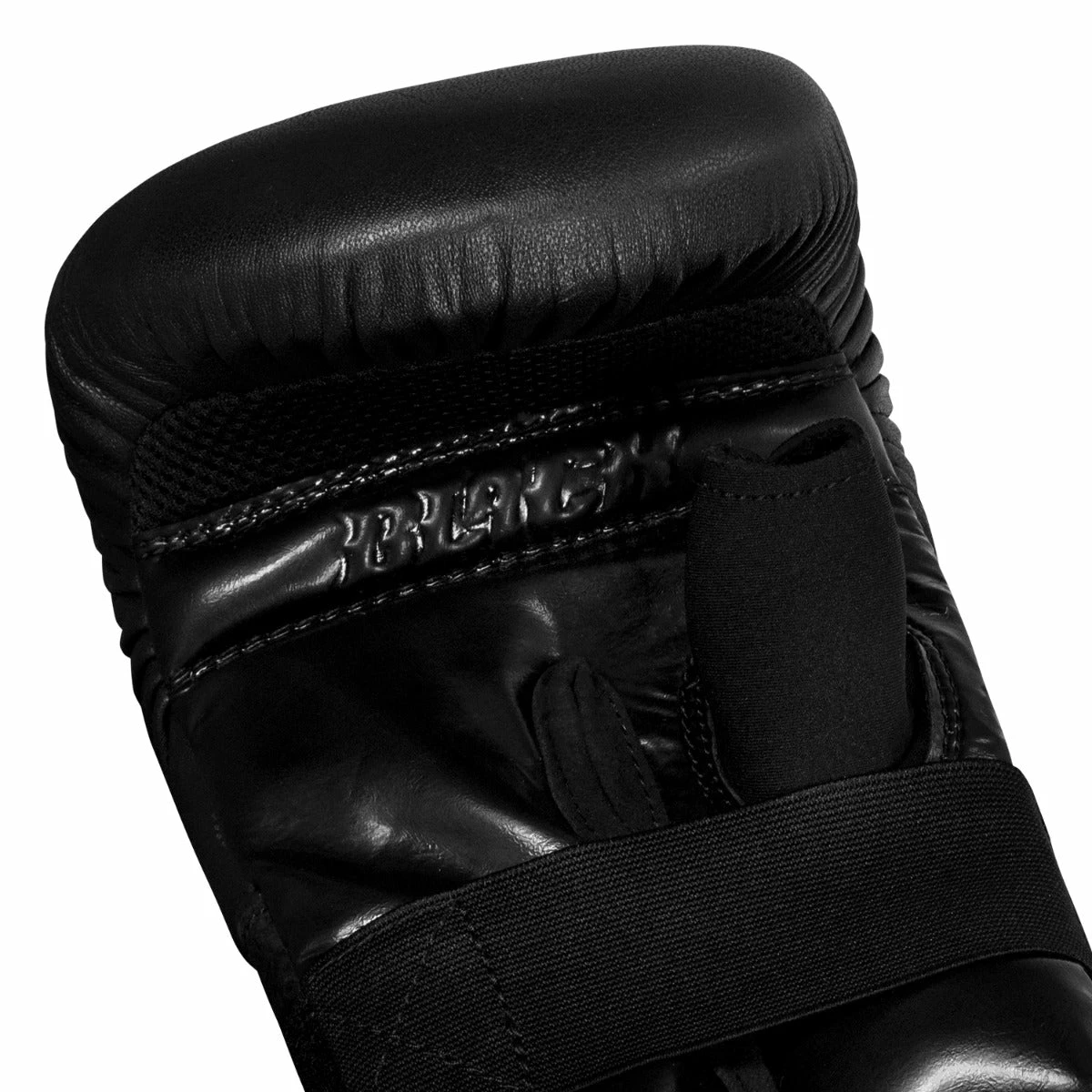 TITLE Black Old School Leather Pro Bag Gloves - Image 5