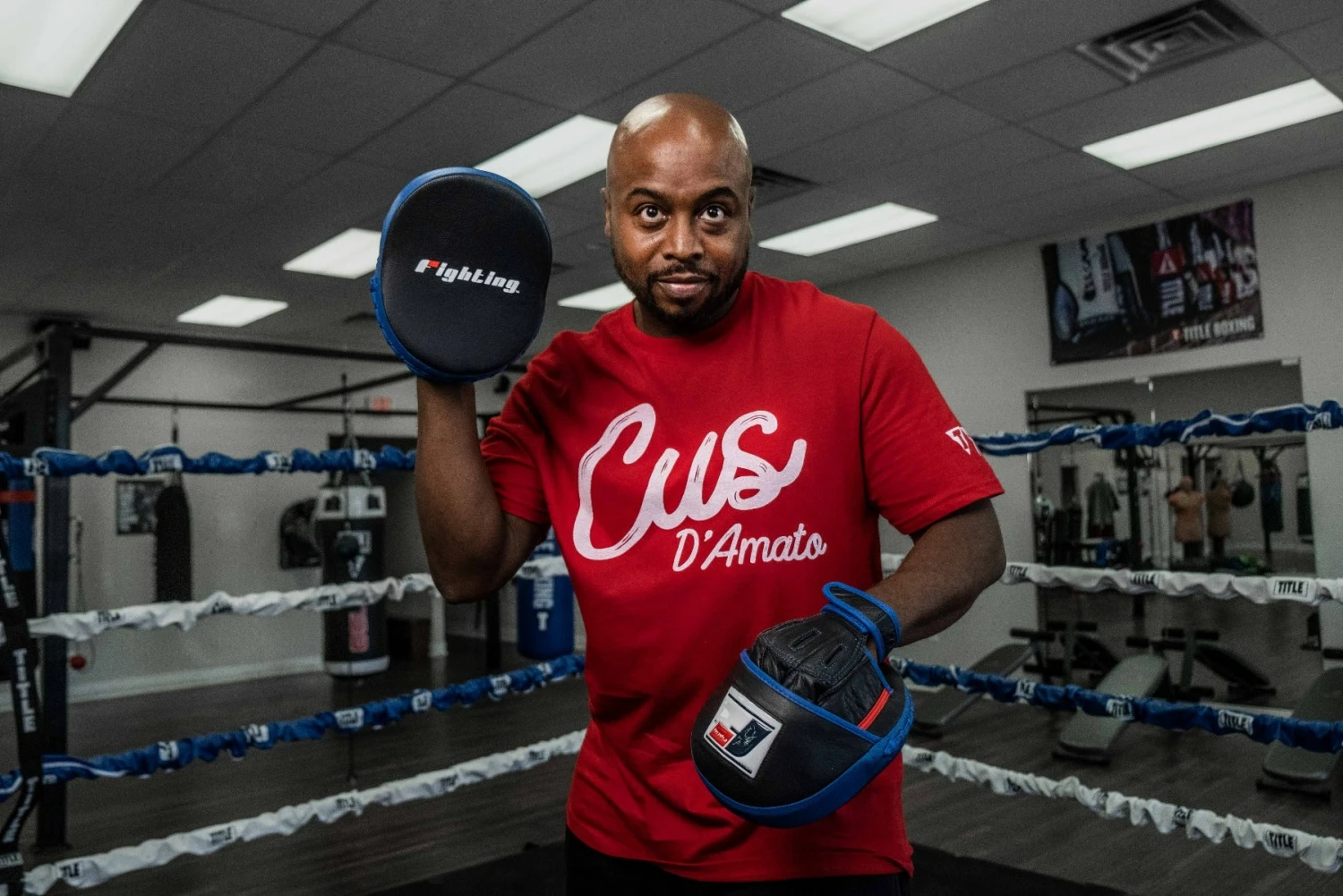 TITLE Boxing Legacy Cus D'Amato Name Tee - Image 2