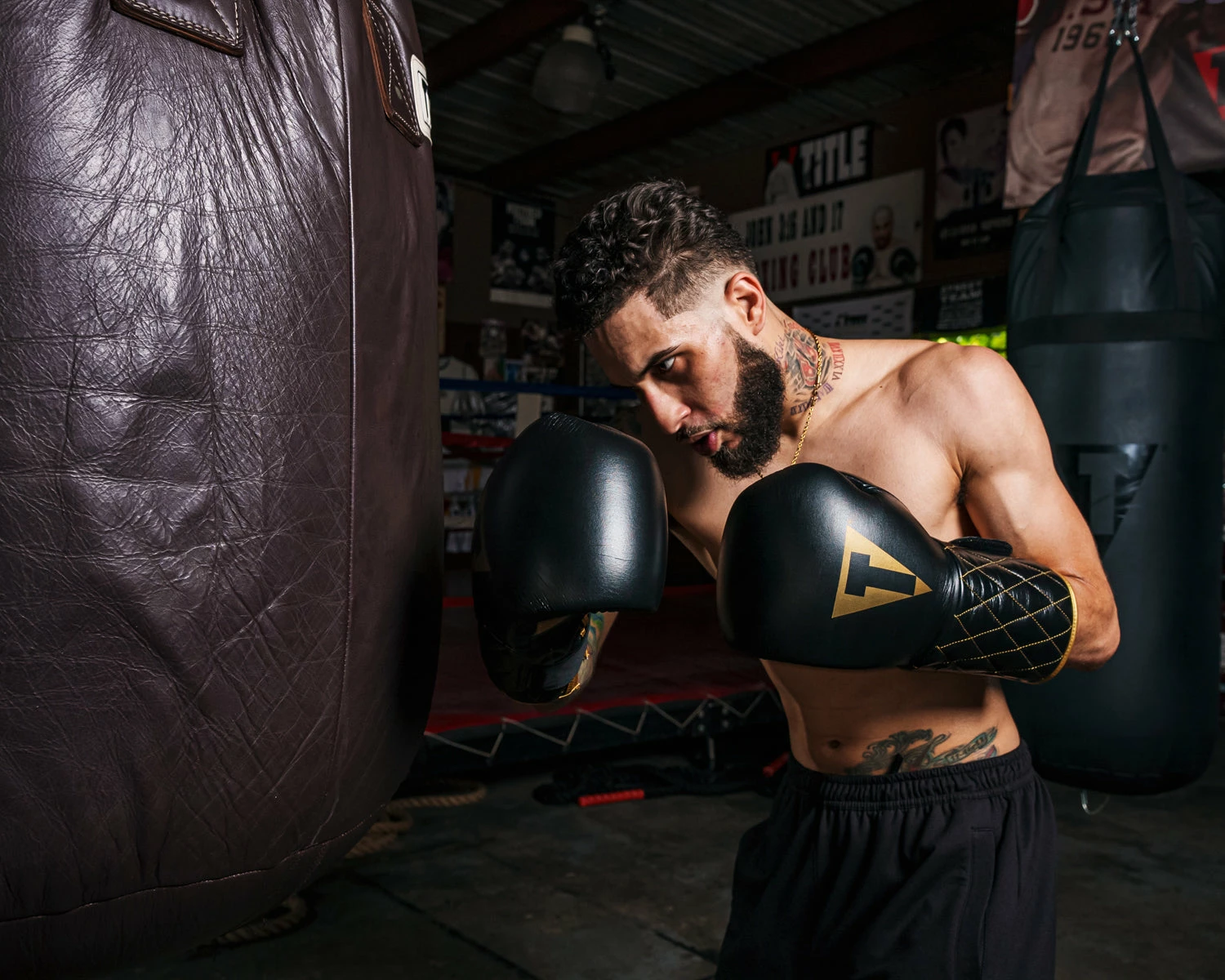 TITLE Boxing Couture Bag Gloves - Image 7