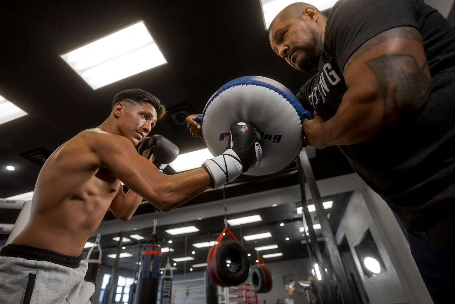 Fighting Sports Leather Punch Shield - Image 7