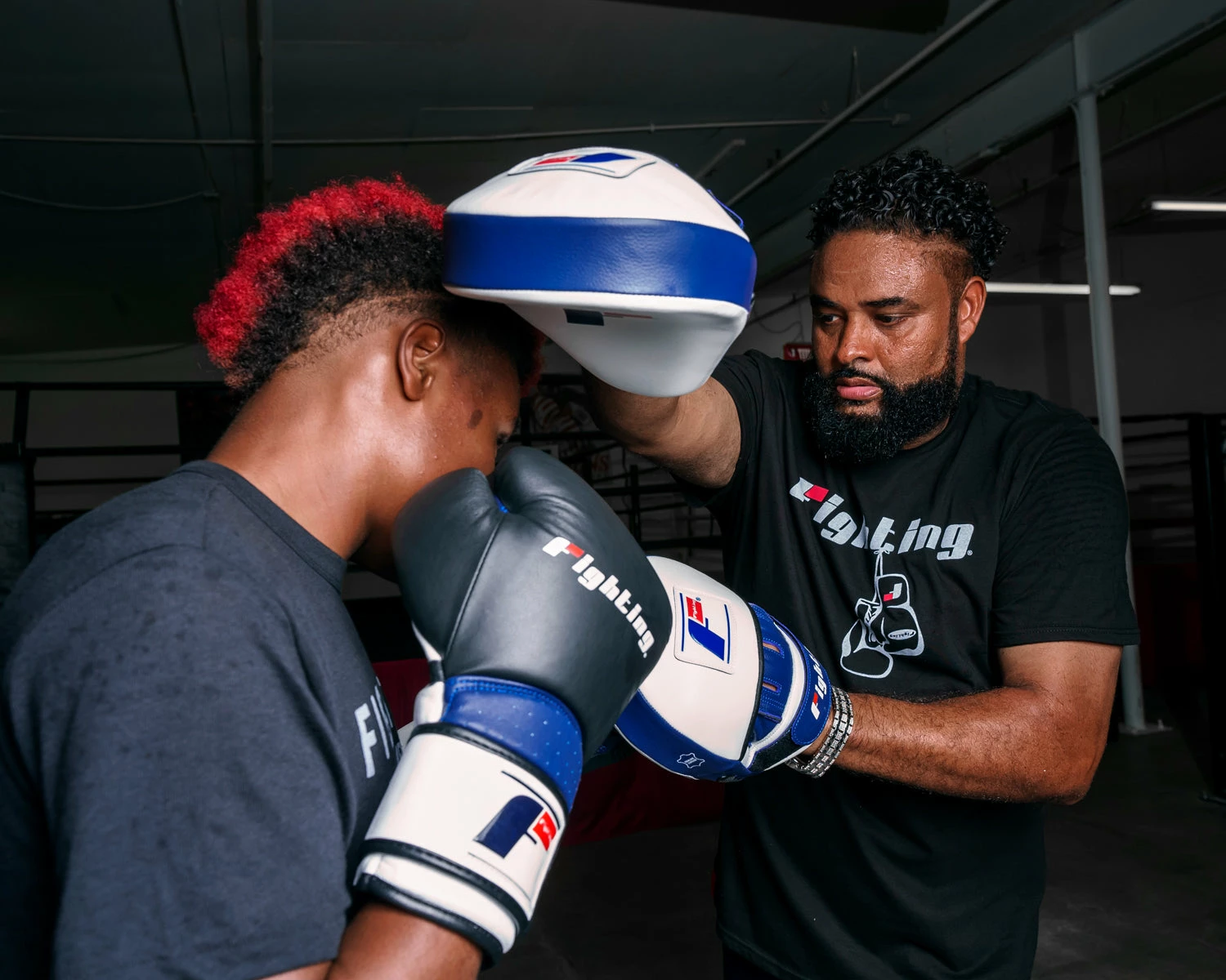 Fighting Force Leather Punch Mitts - Image 7