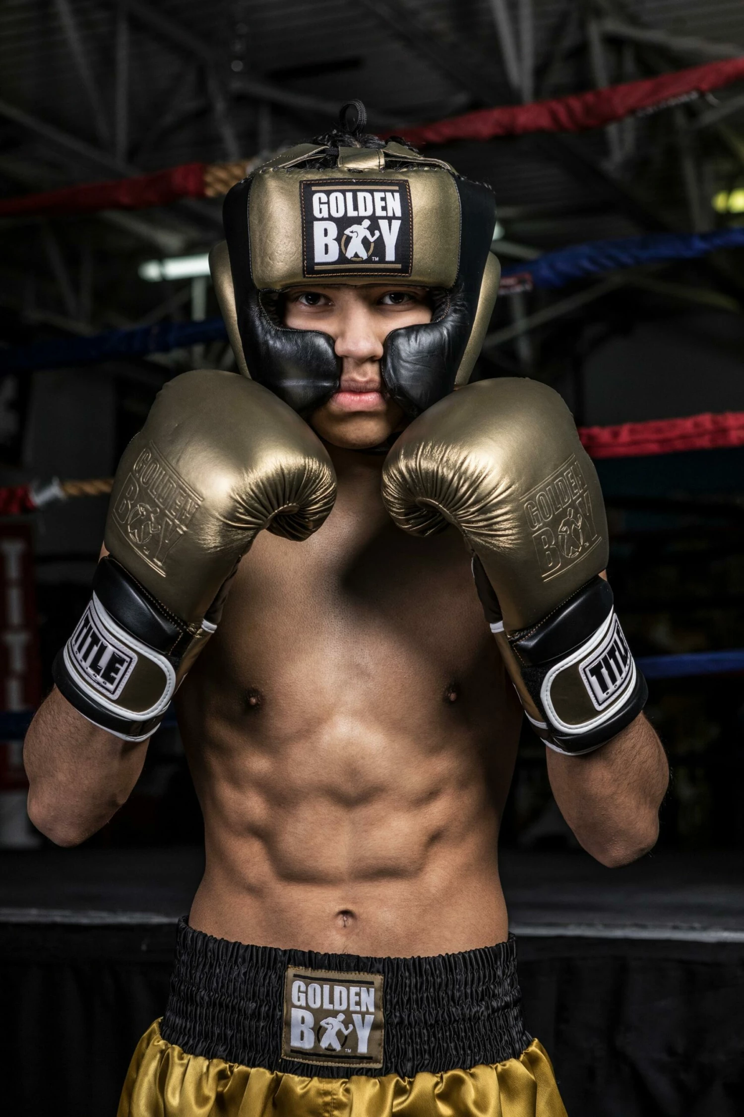 Golden Boy Training Headgear - Image 2