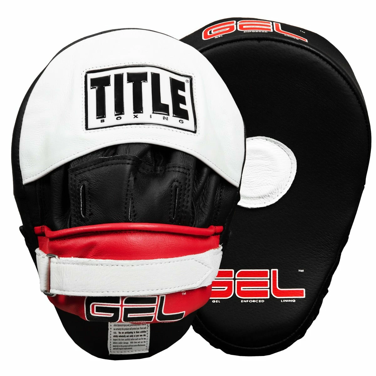 TITLE Boxing Gel World Contoured Punch Mitts - Image 3