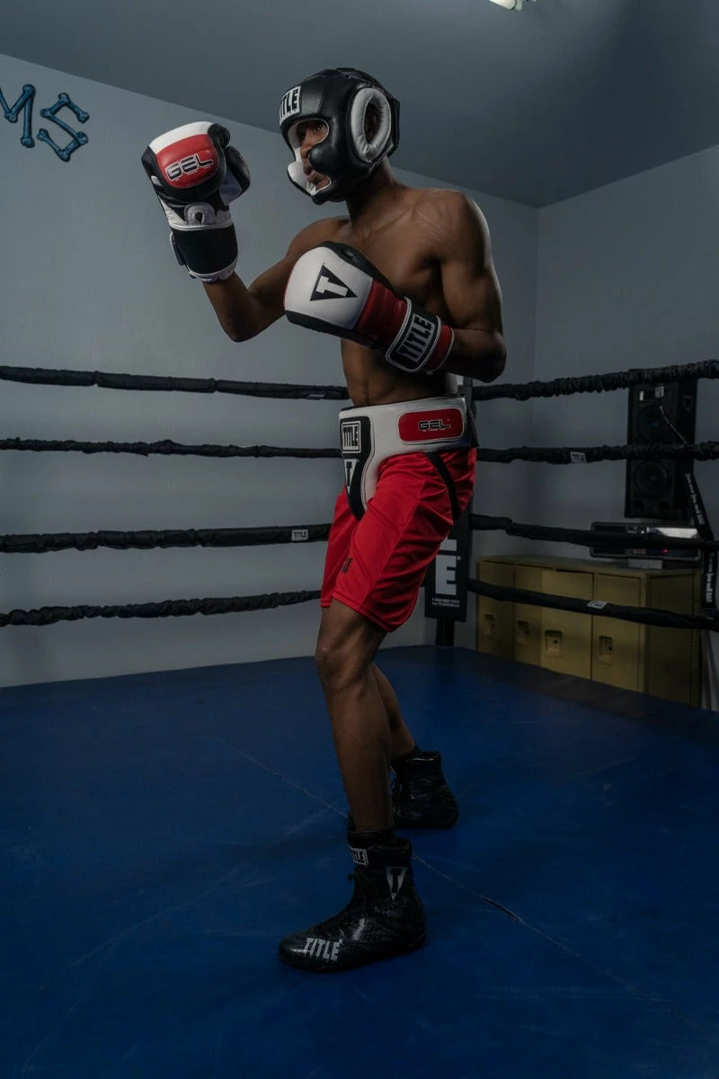 TITLE Boxing Gel World Full Face Training Headgear - Image 2