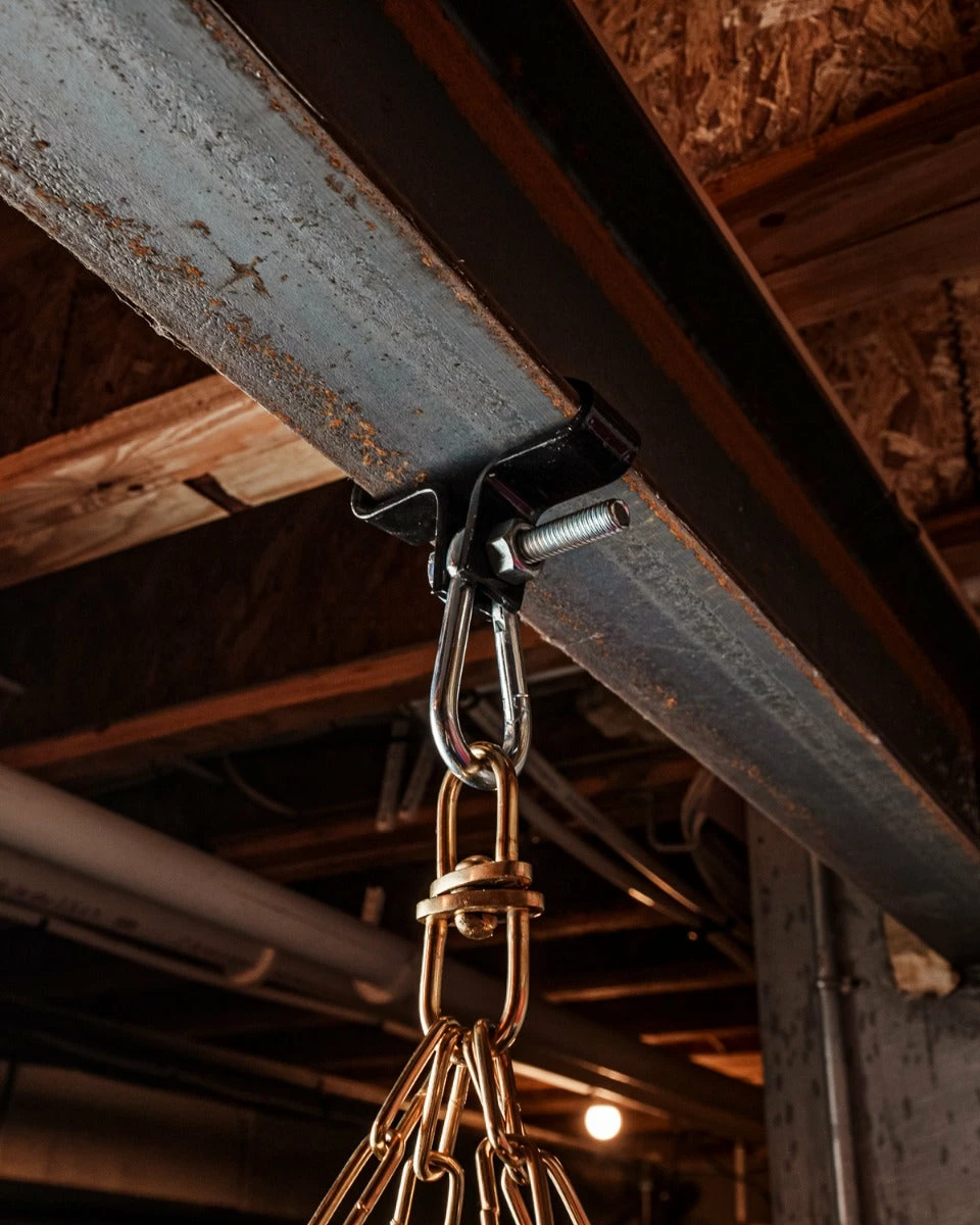 TITLE Boxing I-Beam Heavy Bag Hanger - Image 2
