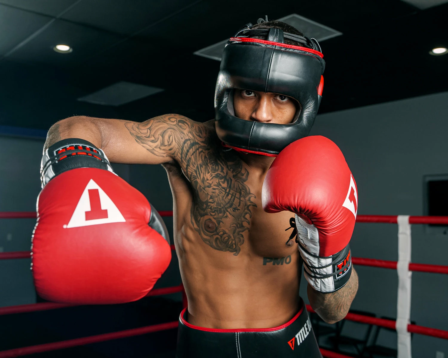 TITLE Boxing Face Saver Headgear - Image 2