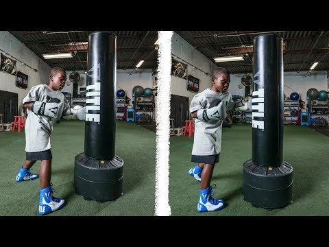 TITLE Boxing Youth Freestanding Heavy Bag - Image 6
