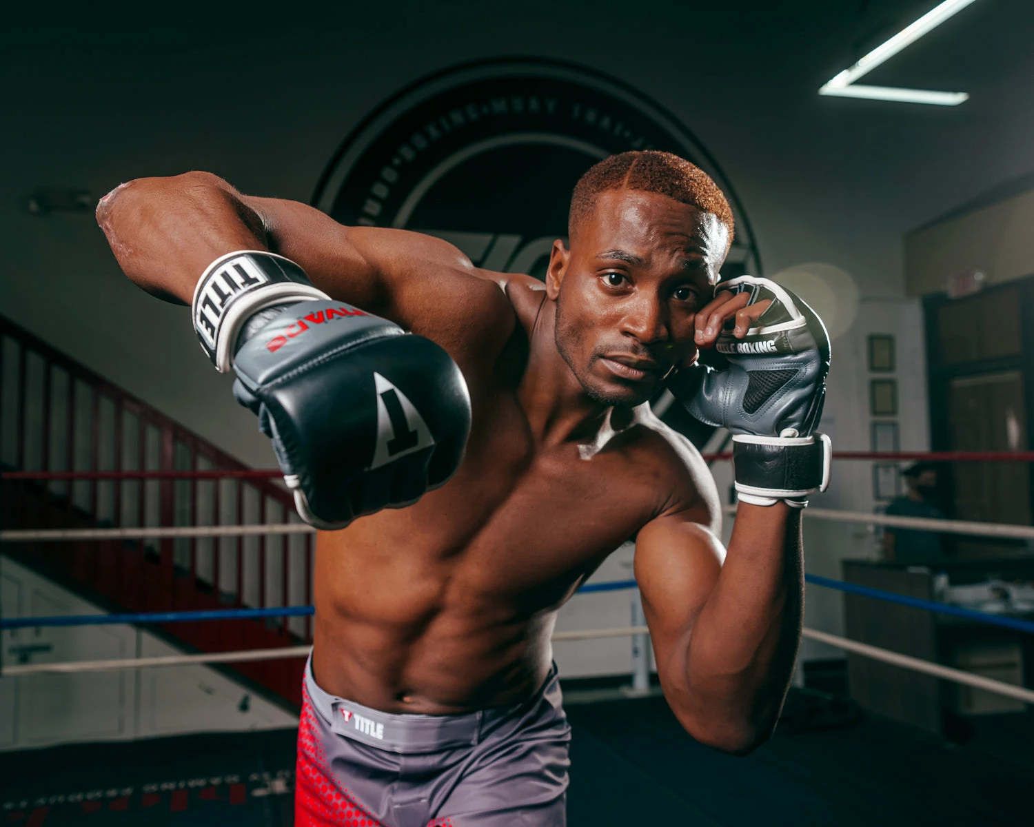 TITLE Boxing Invade Wrist Wrap Heavy Bag Gloves 2.0 - Image 2