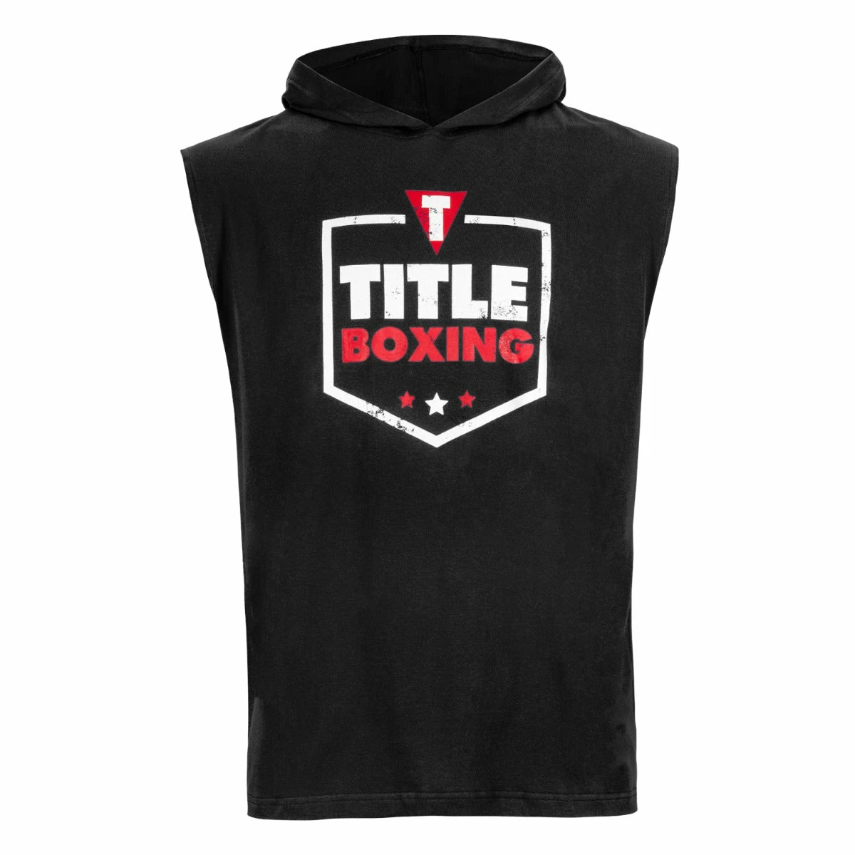 TITLE Boxing Jumbo Logo Sleeveless Hoodie - Image 7