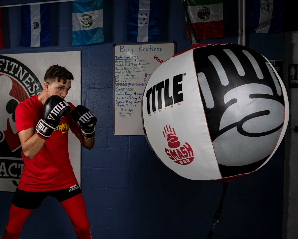 TITLE Boxing Mammoth Smash Double End Bag - Image 3