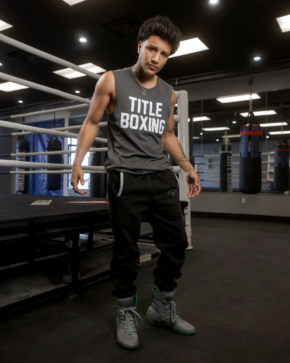 TITLE Boxing Old School Jogger Sweatpants - Image 2