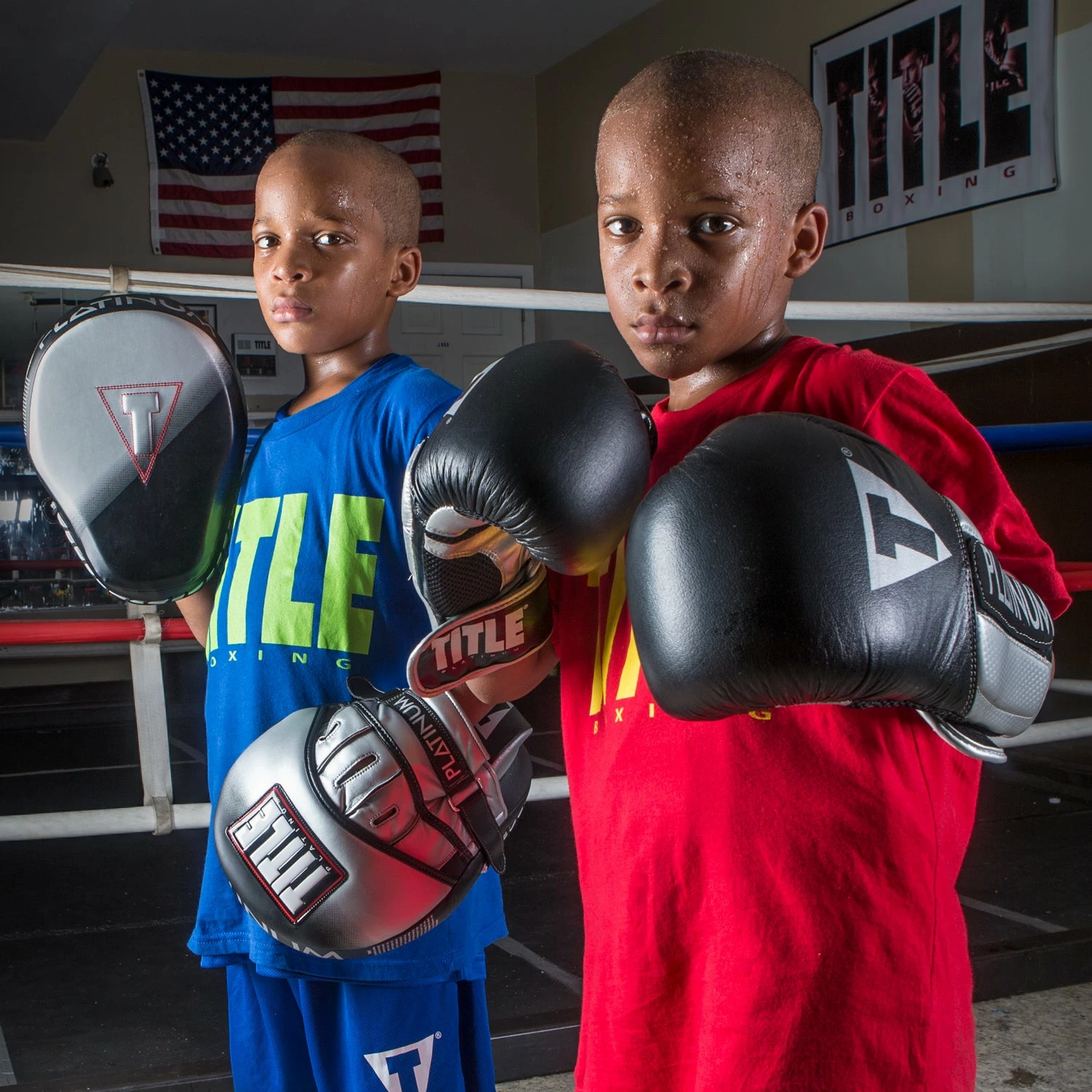 TITLE Platinum Proclaim Power Punch Mitts - Image 6