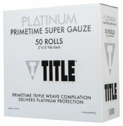 TITLE Platinum Primetime Super Gauze (Box Of 50 Rolls)